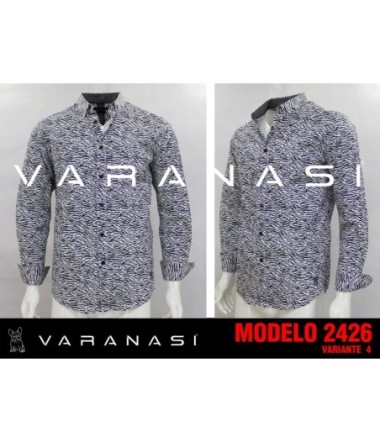 CAMISA CABALLERO MANGA LARGA VARANASI