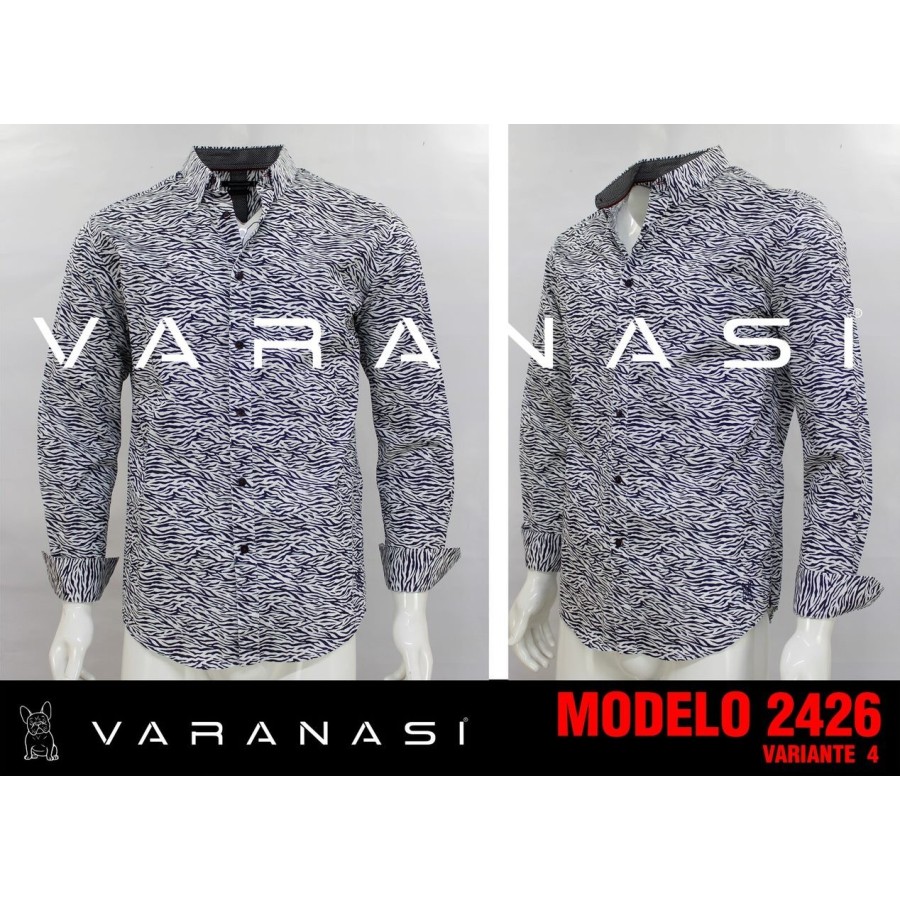 CAMISA CABALLERO MANGA LARGA VARANASI