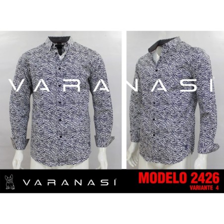 CAMISA CABALLERO MANGA LARGA VARANASI