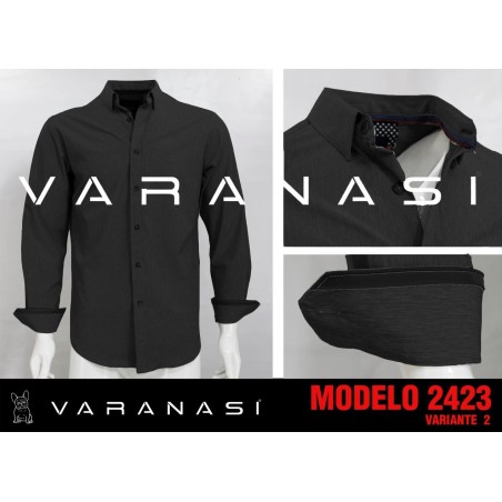 CAMISA CABALLERO MANGA LARGA VARANASI