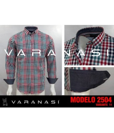 CAMISA CABALLERO MANGA LARGA VARANASI