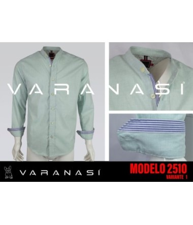 CAMISA CABALLERO MANGA LARGA VARANASI