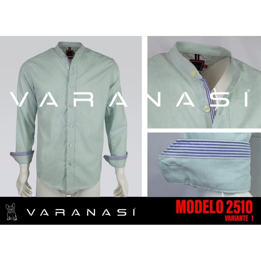 CAMISA CABALLERO MANGA LARGA VARANASI