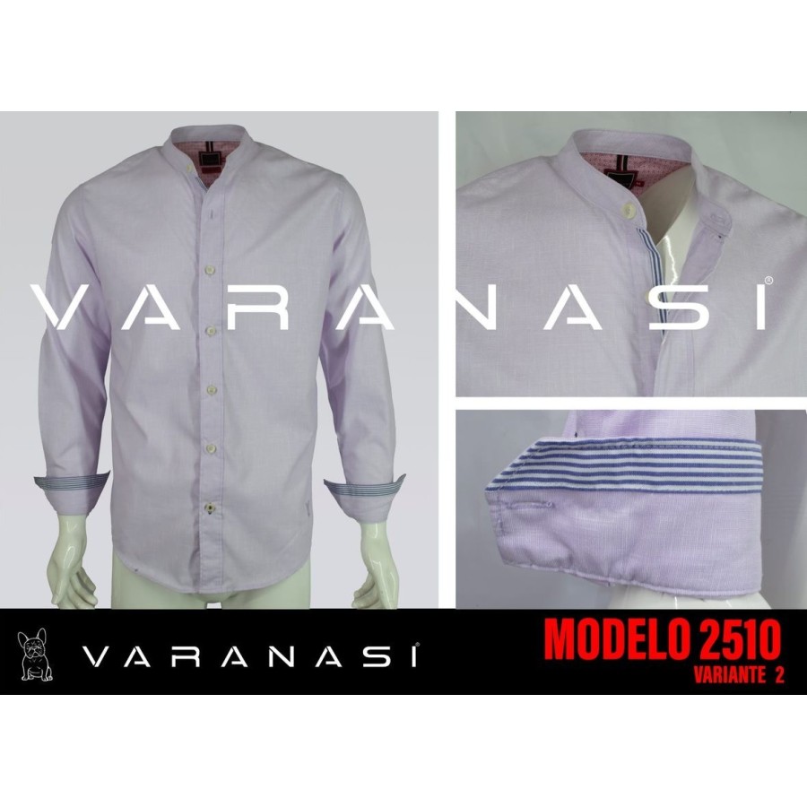 CAMISA CABALLERO MANGA LARGA VARANASI
