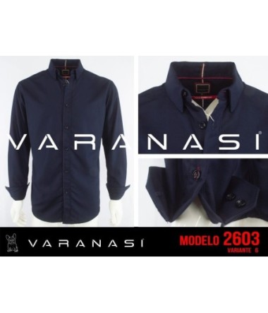CAMISA CABALLERO MANGA LARGA VARANASI