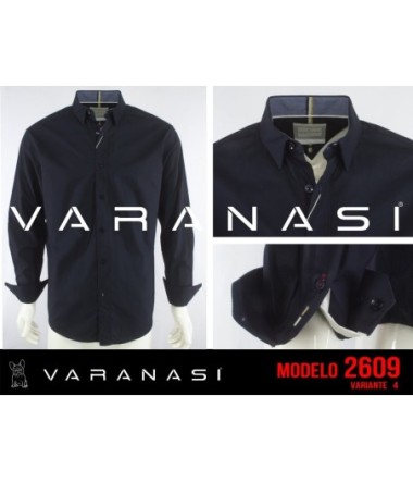 CAMISA CABALLERO MANGA LARGA VARANASI