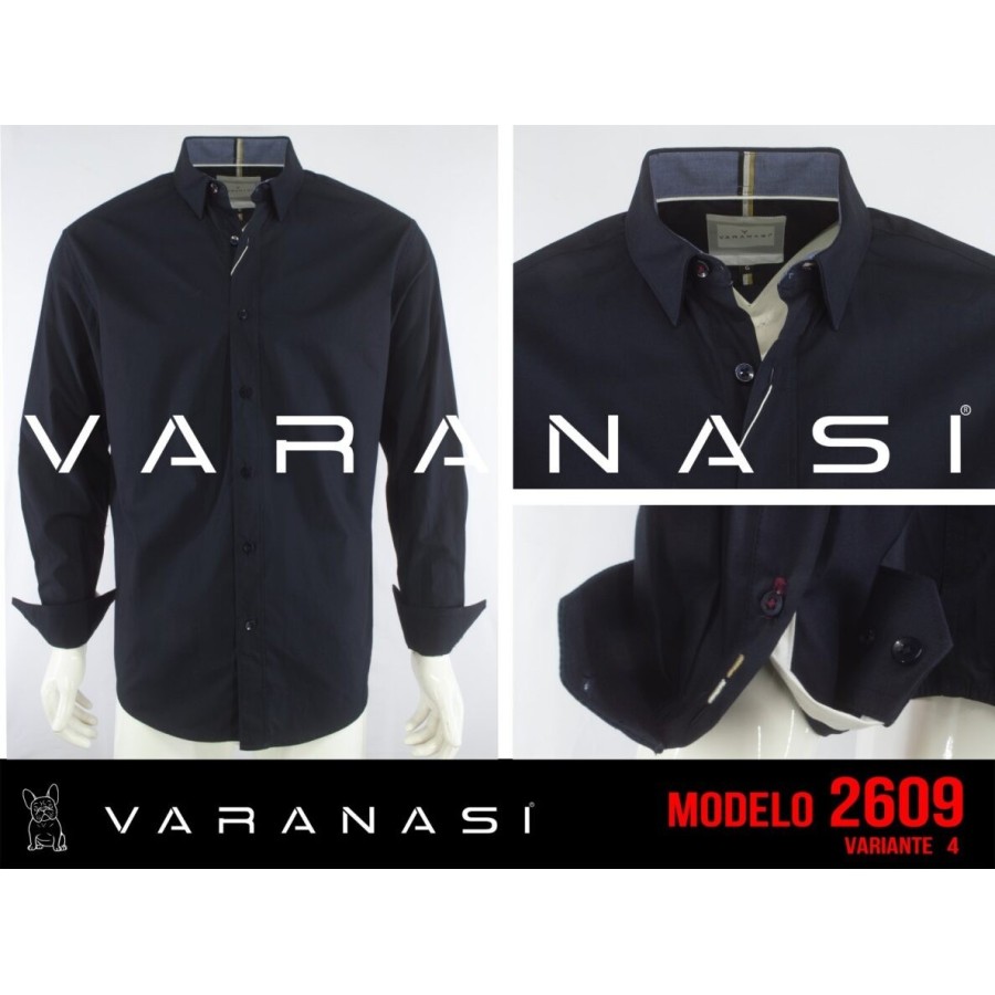 CAMISA CABALLERO MANGA LARGA VARANASI