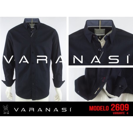 CAMISA CABALLERO MANGA LARGA VARANASI