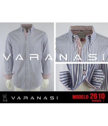 CAMISA CABALLERO MANGA LARGA VARANASI