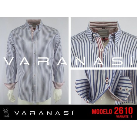 CAMISA CABALLERO MANGA LARGA VARANASI