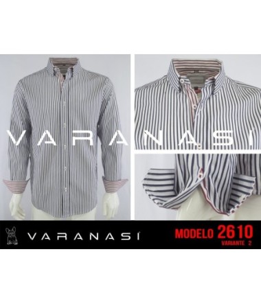 CAMISA CABALLERO MANGA LARGA VARANASI