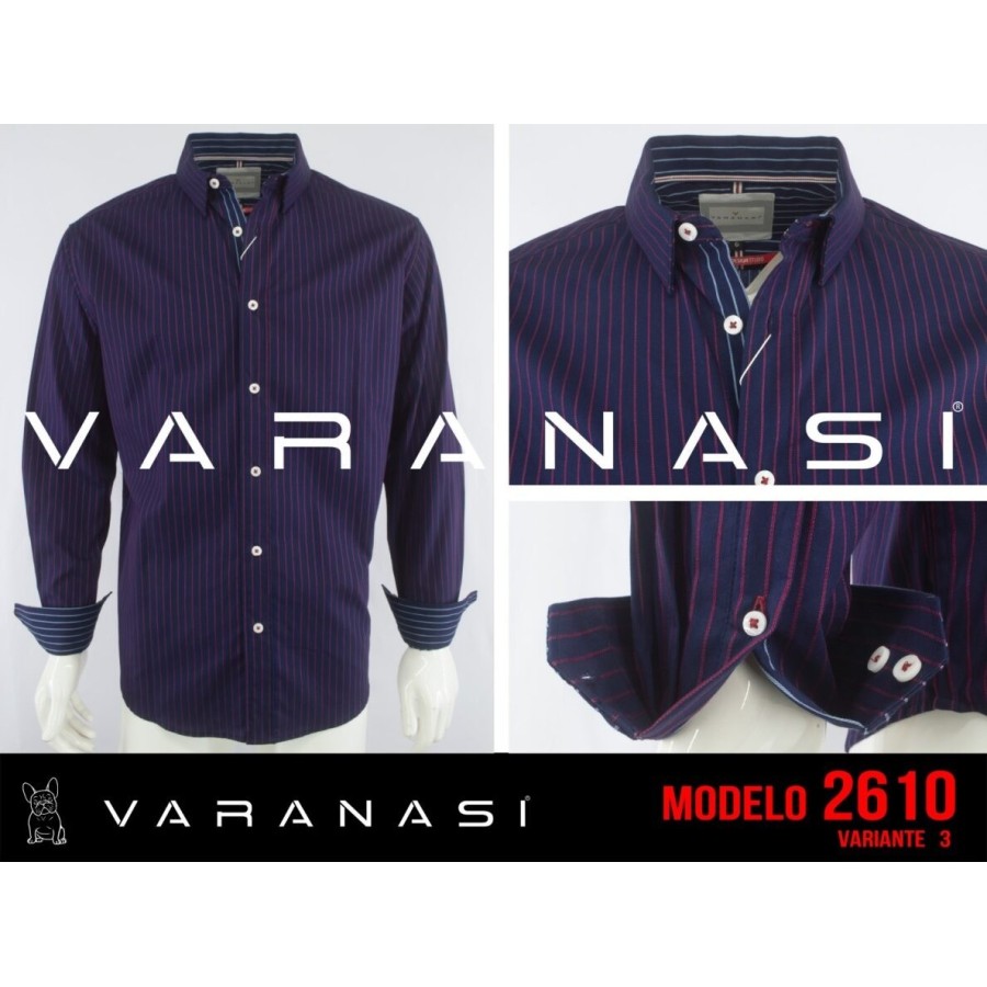 CAMISA CABALLERO MANGA LARGA VARANASI