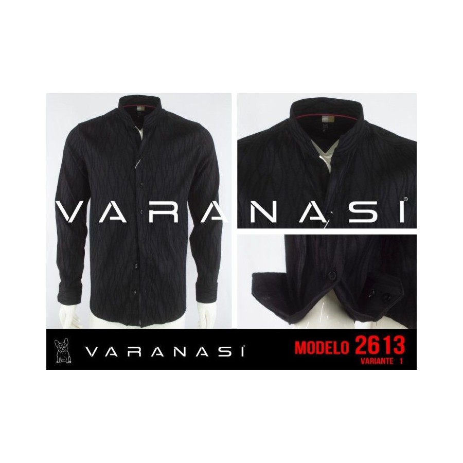 CAMISA CABALLERO MANGA LARGA VARANASI