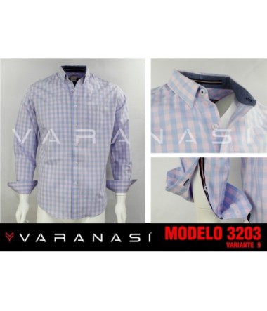 CAMISA CABALLERO MANGA LARGA VARANASI