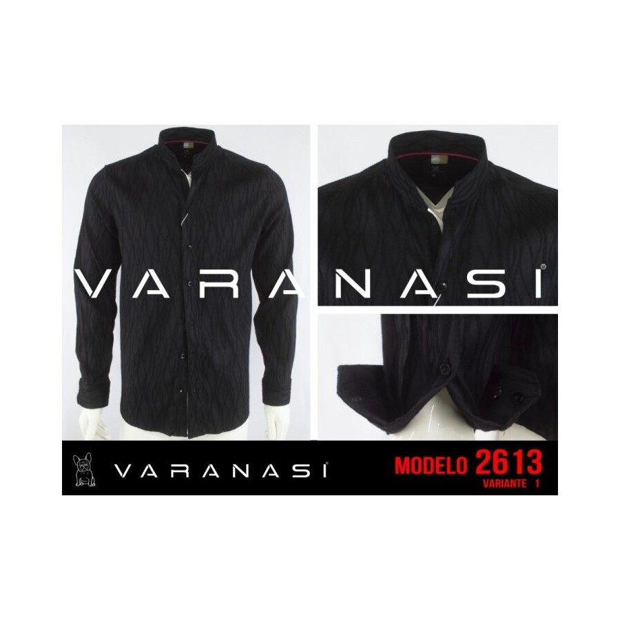 CAMISA CABALLERO MANGA LARGA VARANASI