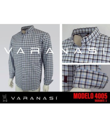 CAMISA CABALLERO MANGA LARGA VARANASI