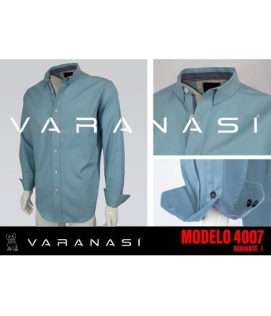 CAMISA CABALLERO MANGA LARGA VARANASI