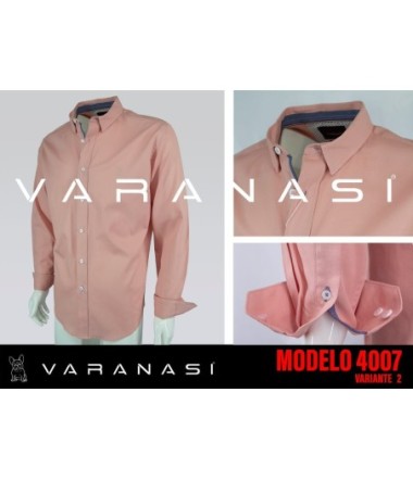 CAMISA CABALLERO MANGA LARGA VARANASI