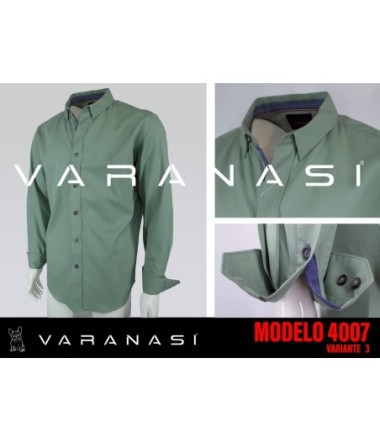 CAMISA CABALLERO MANGA LARGA VARANASI