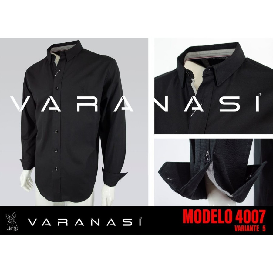 CAMISA CABALLERO MANGA LARGA VARANASI