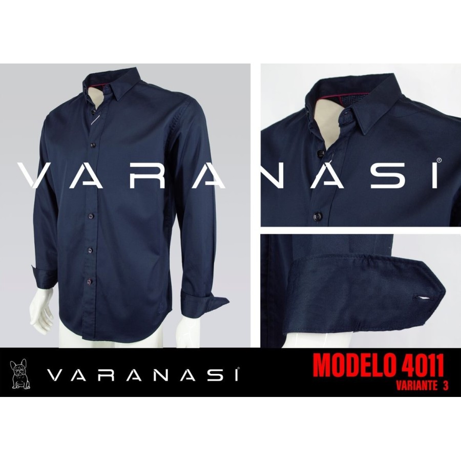 CAMISA CABALLERO MANGA LARGA VARANASI