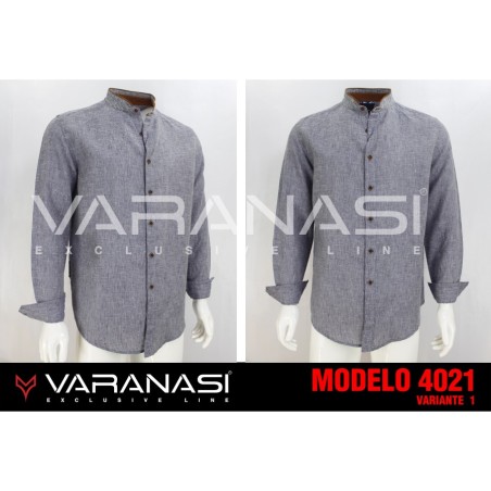 CAMISA CABALLERO MANGA LARGA VARANASI