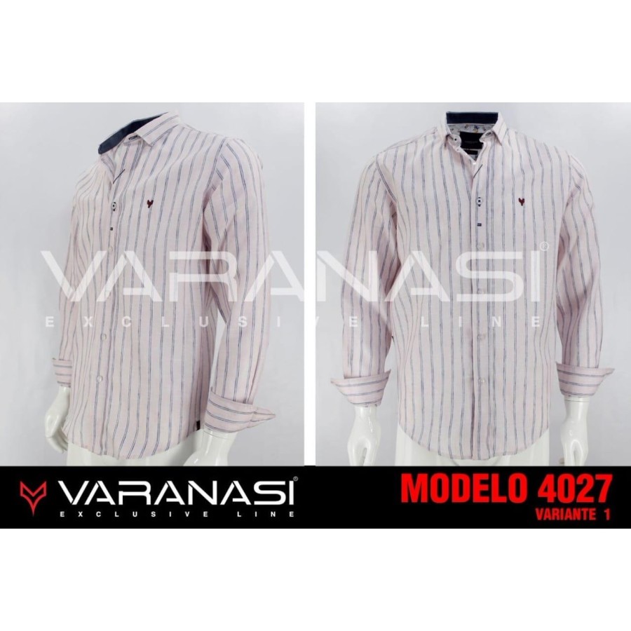 CAMISA CABALLERO MANGA LARGA VARANASI