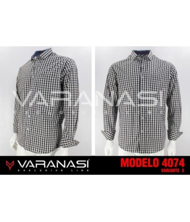 CAMISA CABALLERO MANGA LARGA VARANASI