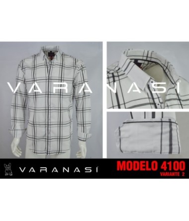 CAMISA CABALLERO MANGA LARGA VARANASI