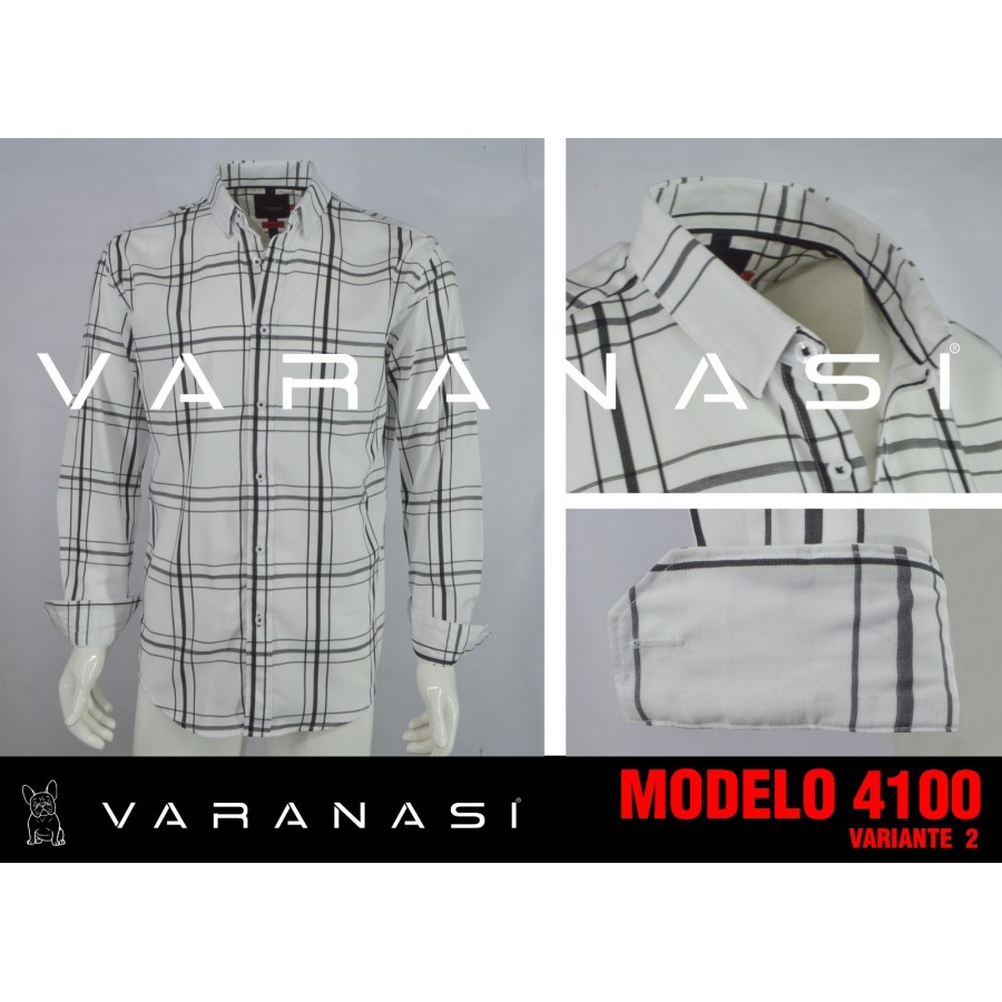 CAMISA CABALLERO MANGA LARGA VARANASI