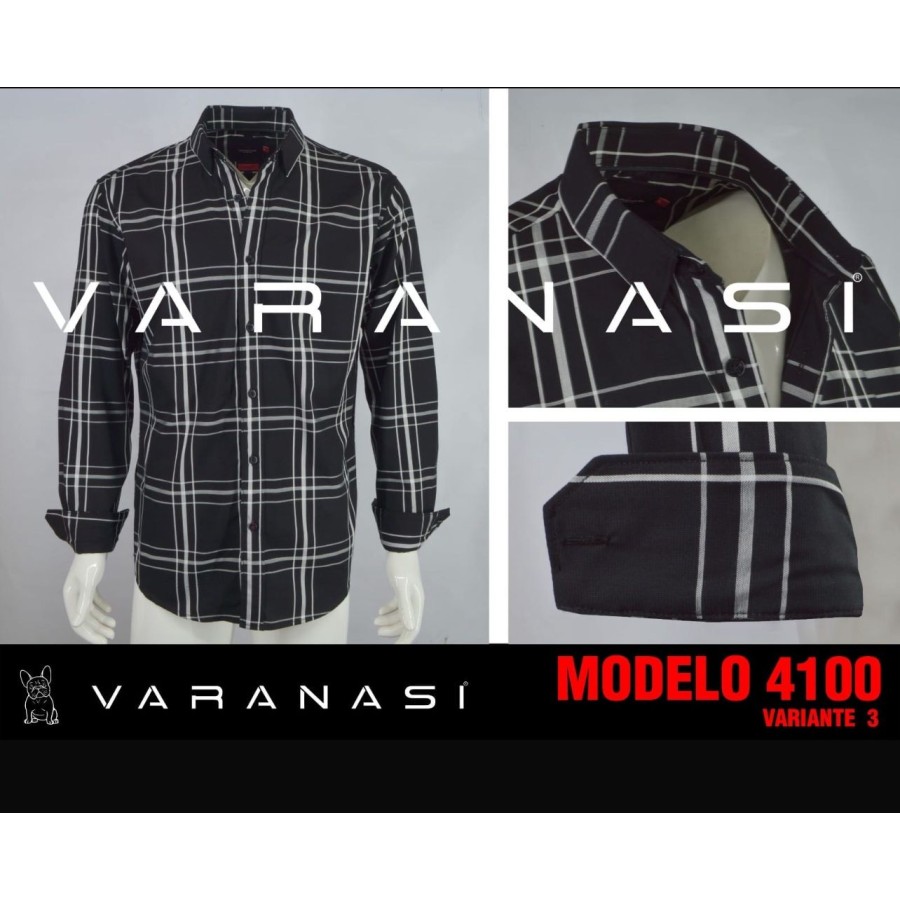 CAMISA CABALLERO MANGA LARGA VARANASI