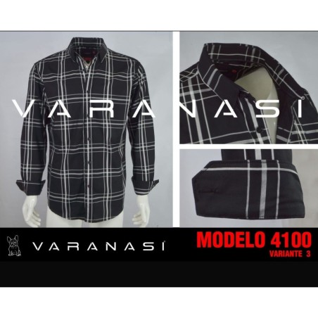 CAMISA CABALLERO MANGA LARGA VARANASI