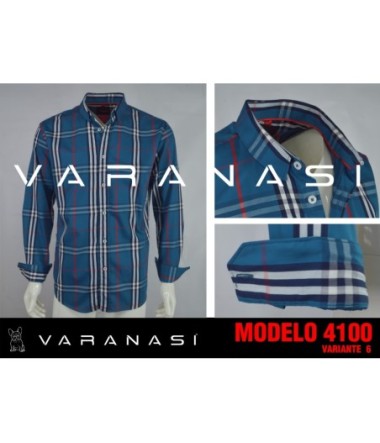 CAMISA CABALLERO MANGA LARGA VARANASI