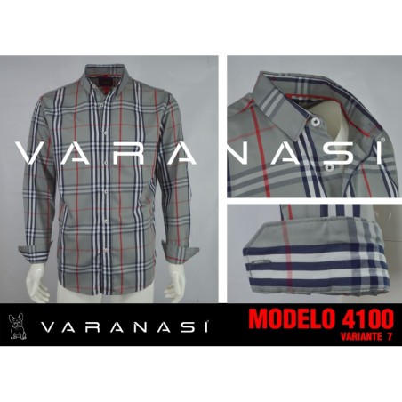 CAMISA CABALLERO MANGA LARGA VARANASI