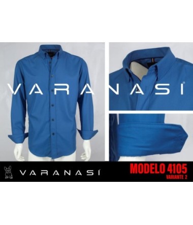 CAMISA CABALLERO MANGA LARGA VARANASI