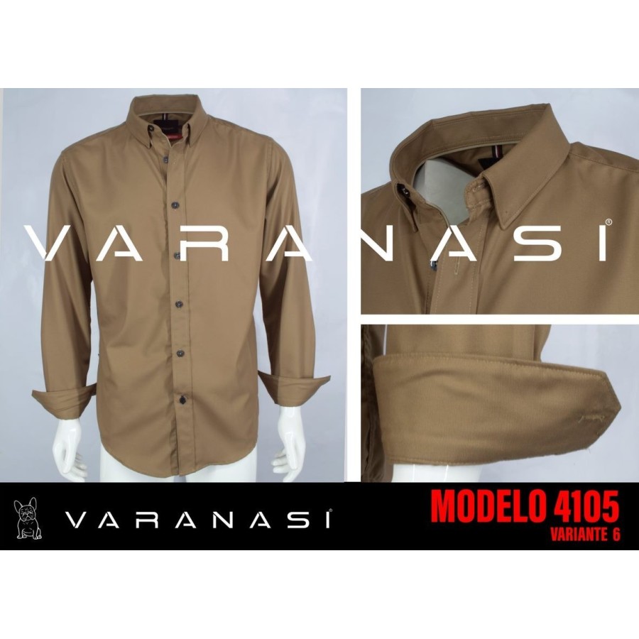 CAMISA CABALLERO MANGA LARGA VARANASI