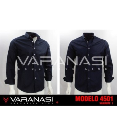 CAMISA CABALLERO MANGA LARGA VARANASI
