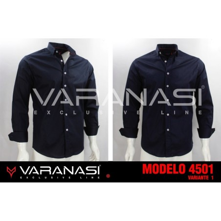 CAMISA CABALLERO MANGA LARGA VARANASI