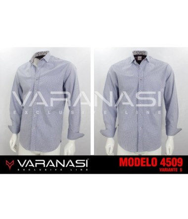 CAMISA CABALLERO MANGA LARGA VARANASI