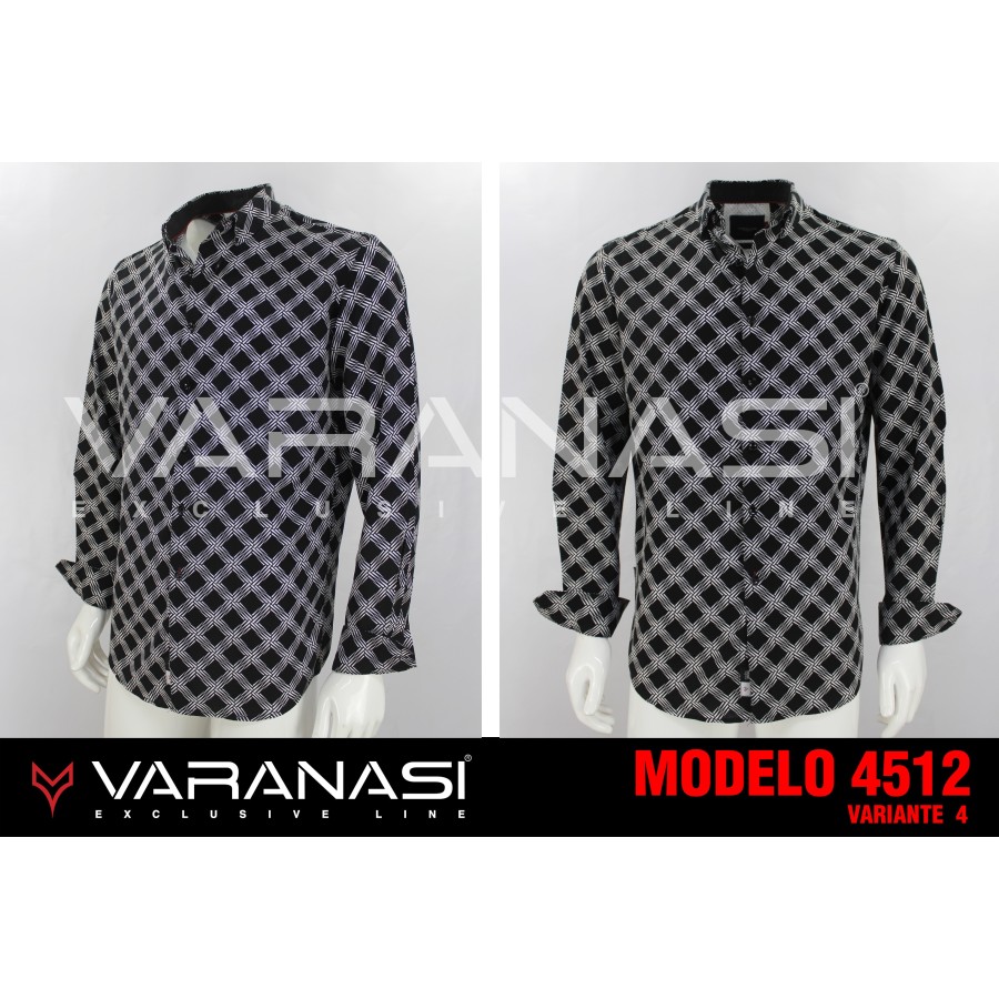 CAMISA CABALLERO MANGA LARGA VARANASI