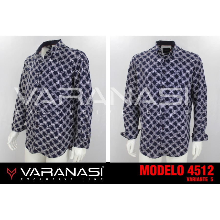 CAMISA CABALLERO MANGA LARGA VARANASI