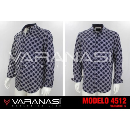 CAMISA CABALLERO MANGA LARGA VARANASI