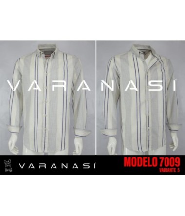 CAMISA CABALLERO MANGA LARGA VARANASI