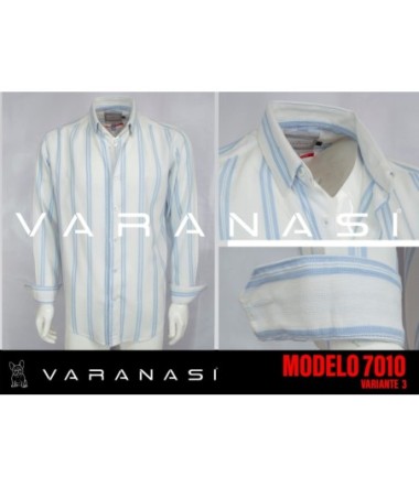 CAMISA CABALLERO MANGA LARGA VARANASI