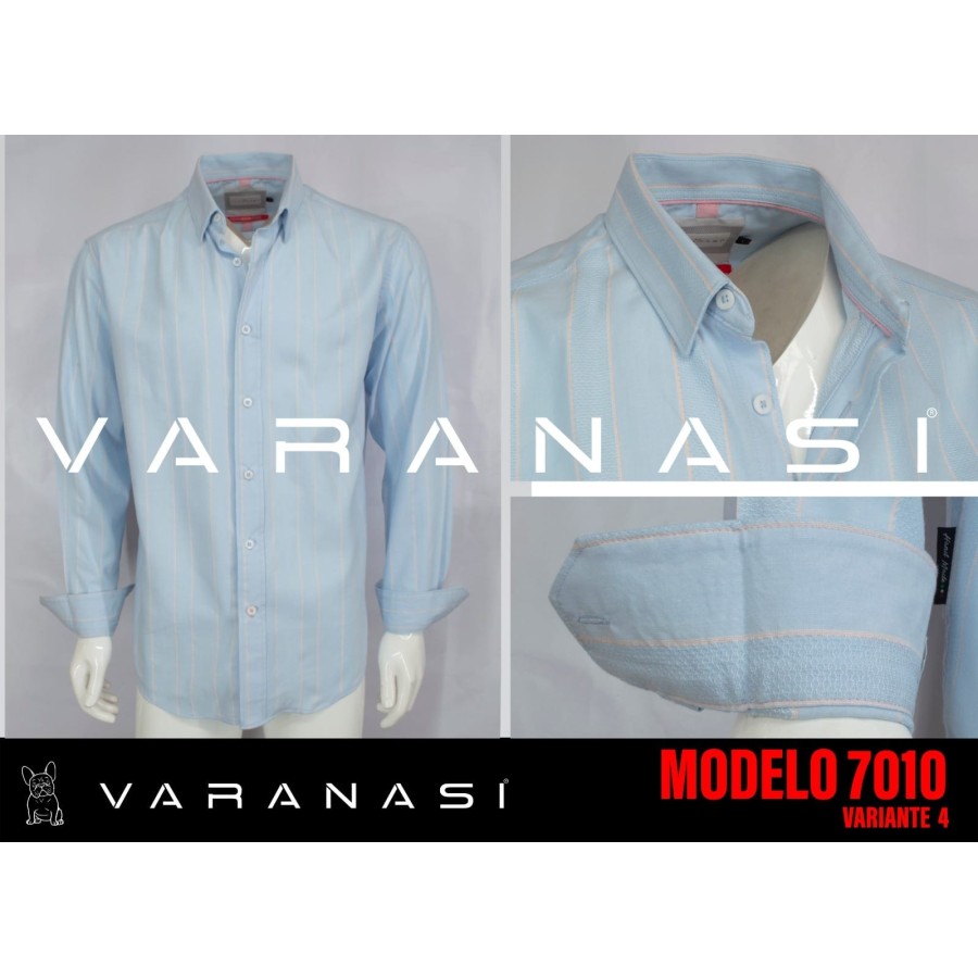 CAMISA CABALLERO MANGA LARGA VARANASI