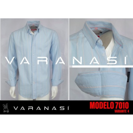 CAMISA CABALLERO MANGA LARGA VARANASI