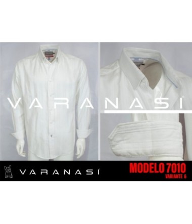 CAMISA CABALLERO MANGA LARGA VARANASI