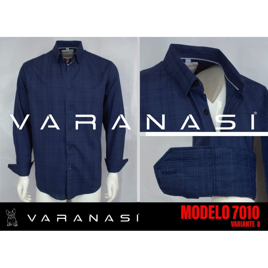 CAMISA CABALLERO MANGA LARGA VARANASI
