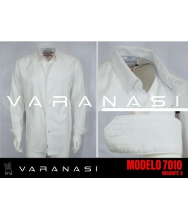 CAMISA CABALLERO MANGA LARGA VARANASI