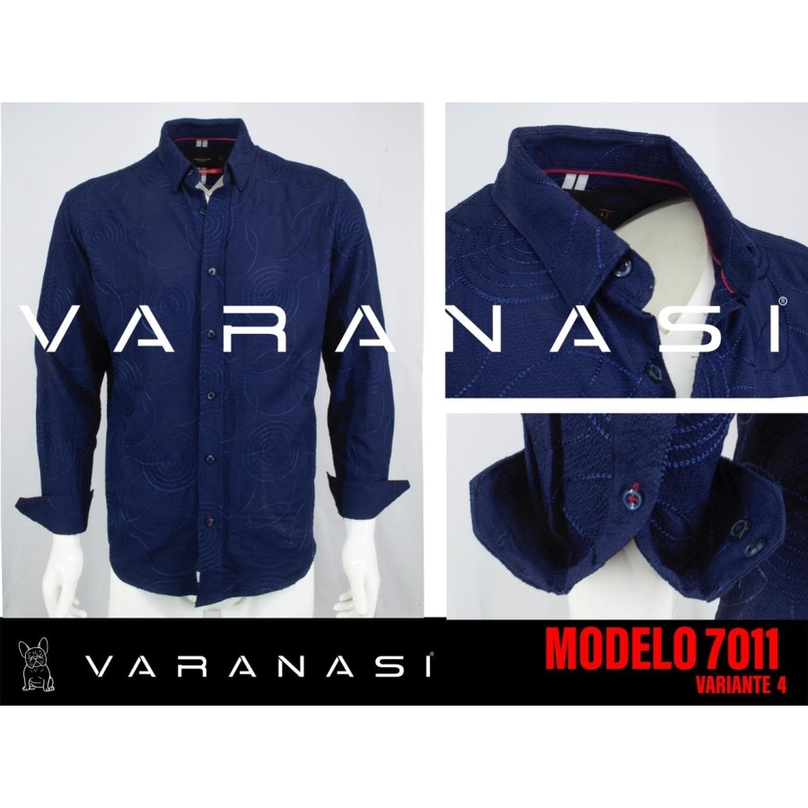 CAMISA CABALLERO MANGA LARGA VARANASI